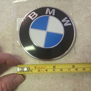 New BMW badge emblem for hood